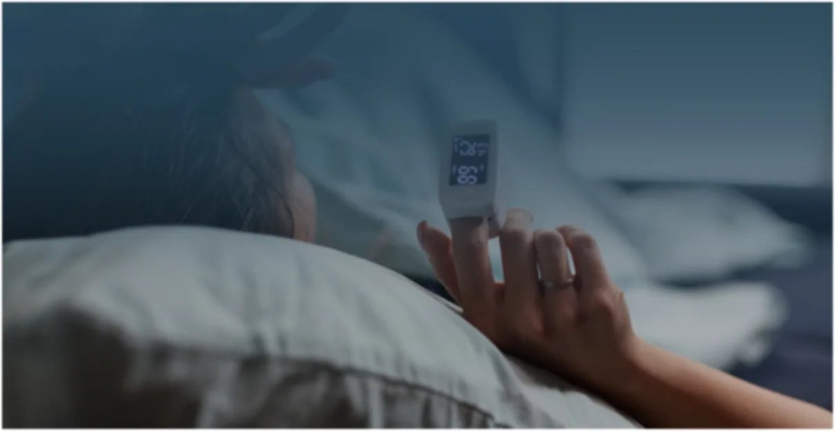 At-home sleep study with pulse oximeter